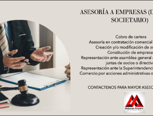 ASESORIA DERECHO SOCIETARIO