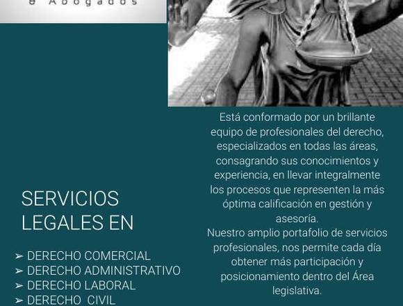 ASESORIAS LEGALES EN TODAS LAS ÁREAS DEL DERECHO