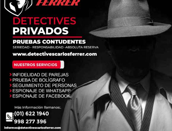 DETECTIVES PRIVADOS.