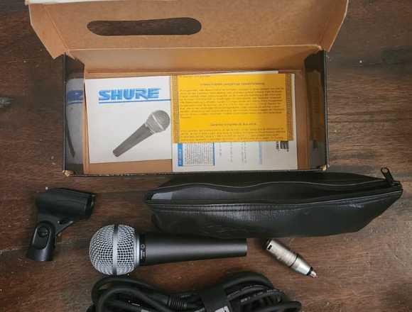 Microfono marca Shure