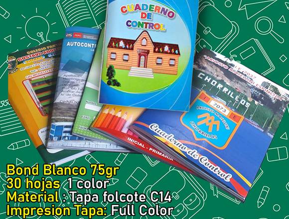 Cuadernos de control personalizados 