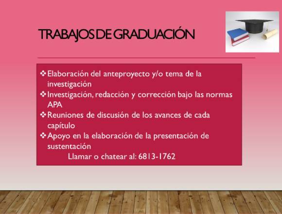 Asesoría en Trabajos de Graduación