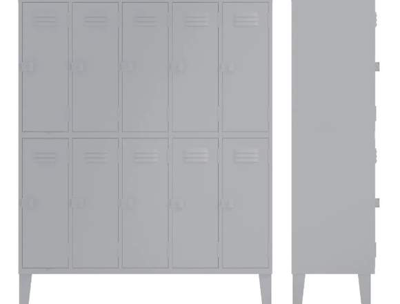 locker - casillero 5 cuerpo 10 puerta MYM LOCKERS