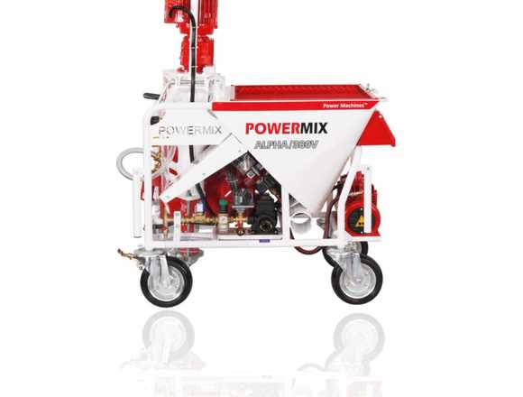 Maquina de Proyectar Mortero Powermix Alpha 380 V