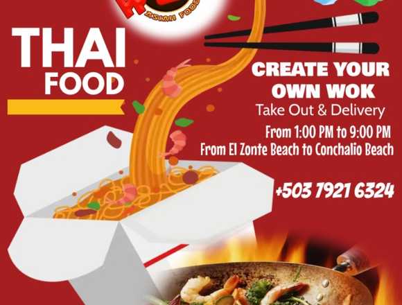 Delivery Comida Thailandesa (WOKS)