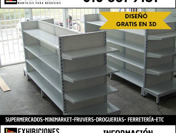 Estanterias para supermercados