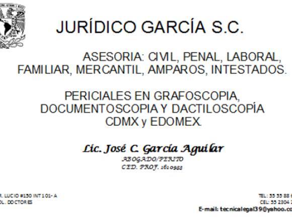 JURIDICO GARCIA S.C. ABOGADO Y PERITO