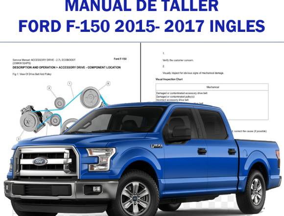 Manual De Taller Ford F-150 2015-2017 Ingles