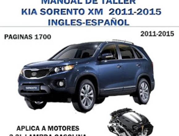 Manual De Taller Kia Sorento (2010-2016) Español