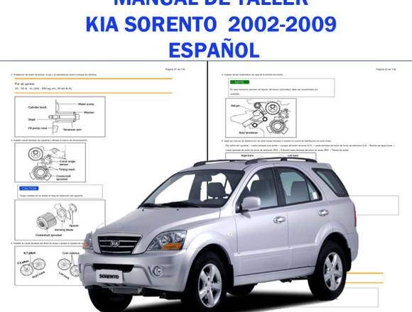 Manual de Taller Kia Sorento 2002-2009 Español