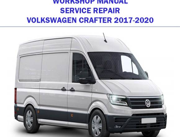 Manual  Taller Volkswagen Crafter 2017-2020 Ingles