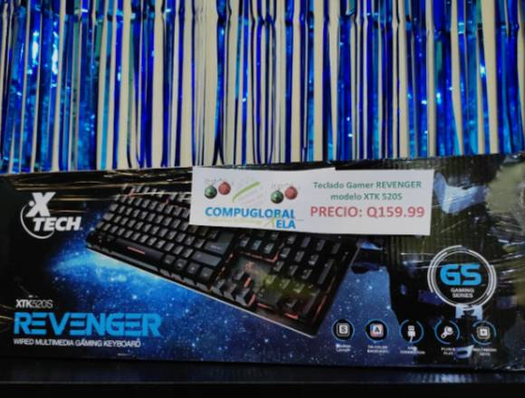 Teclado gamer Xtech Revenger