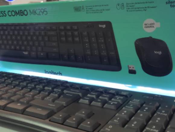 Combo de teclado inalámbrico Logitech