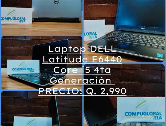 Laptop DELL Core i5 en oferta con SSD