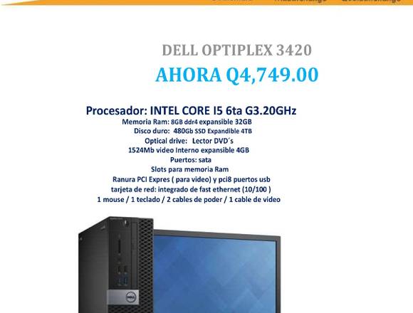 Oferta Disponible CPU Core i5 de 6ta Generación