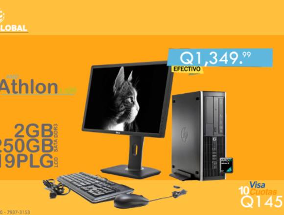 ✅   PC HP COMPAQ. Procesador AMD ATHLON