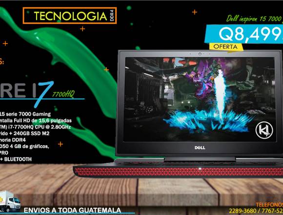 Laptop de nuevo ingreso Gamer Importada