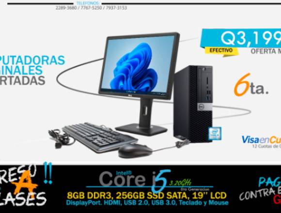 Ofertas disponibles de computadoras Core i5 6ta G
