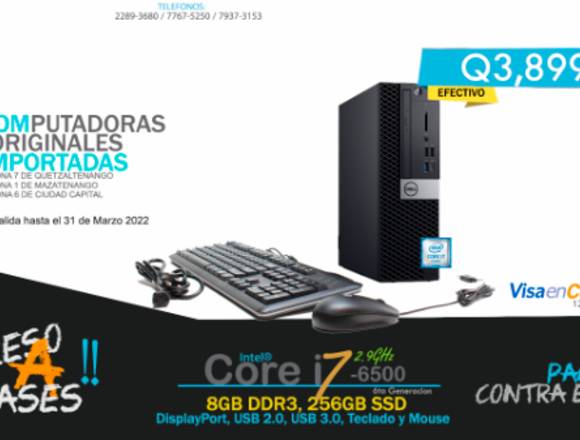 oferta de CPUS Core i7 de 6ta generación.