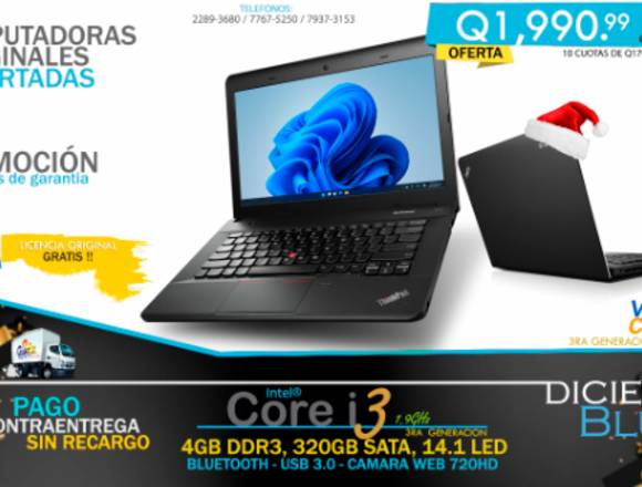 Oferta disponible Core i3 + Teclado No.inalámbrico