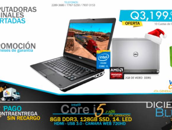 Laptop con tarjeta gráfica // ofertas navideñas