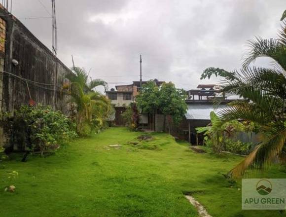 Terreno + 3 casas independientes + patios verdes + Tarapoto