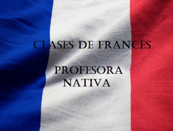 ¡Francés! Clases particulares online, profe nativa