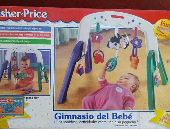 GIMNACIO PARA BEBE FISHER PRICE EXCELENTE $