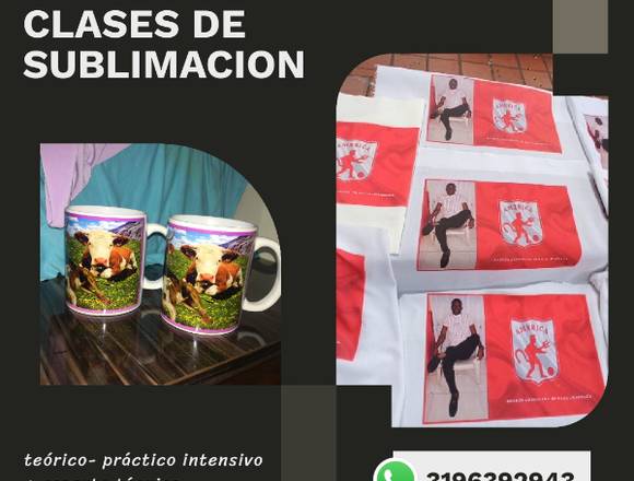 CLASES PRESENCIALES DE SUBLIMACION