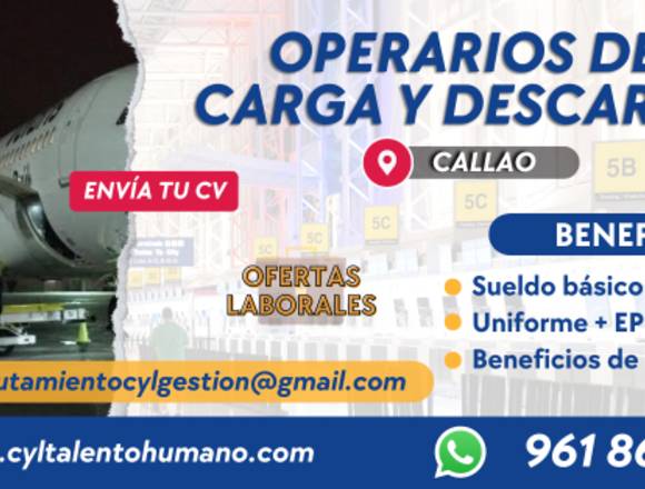 50 AUXILIAR DE CARGA Y DESCARGA - CALLAO, LIMA