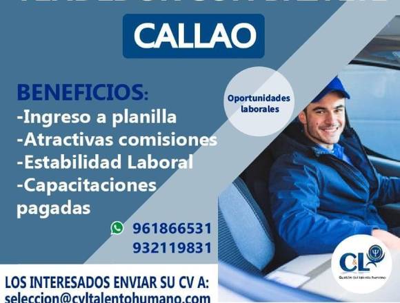 CONDUCTOR COMERCIANTE PARA SJL, SMP Y CALLAO