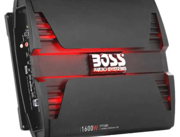 Amplificador BOSS Audio Systems PT1600 2 Canales