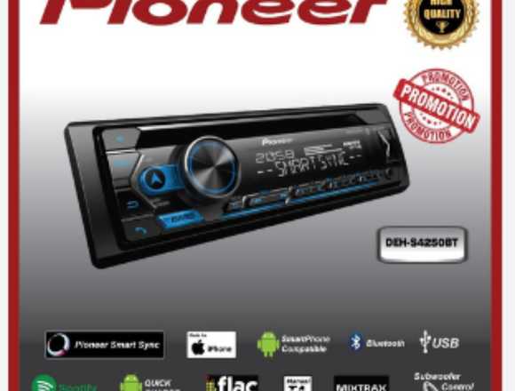Radio Carro Bluetooth CD USB Aux Mixtrax Pioneer