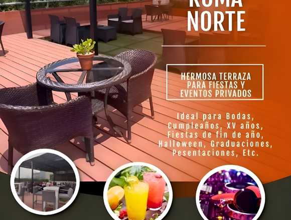 Hermoso Venue en la Roma Norte.