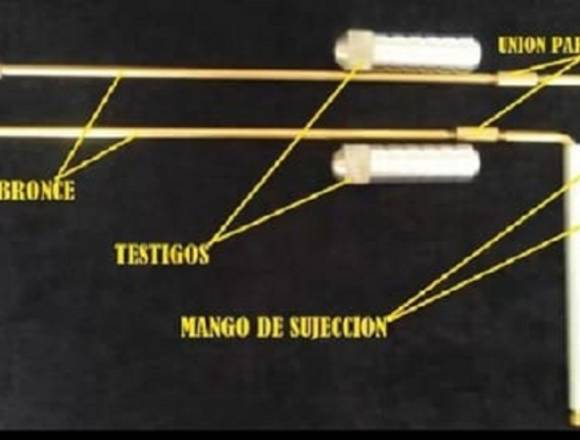 VARILLAS DETECTORAS DE ORO Y GUACAS