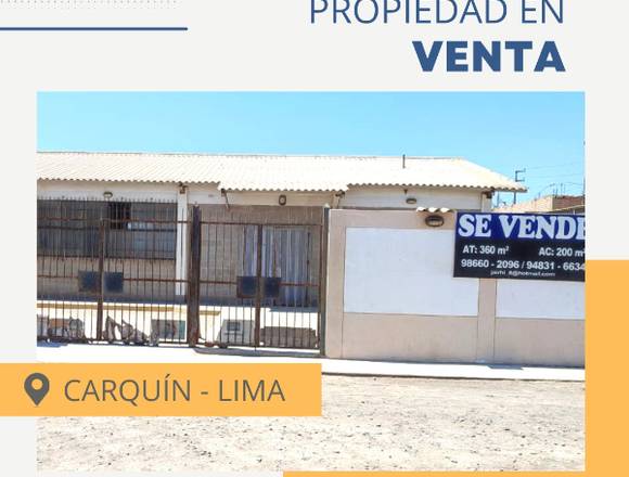 SE VENDE LOCAL EN CARQUÍN