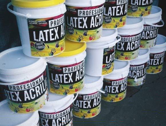 OFERTA PINTURA LATEX ACRILICA 10 LITROS