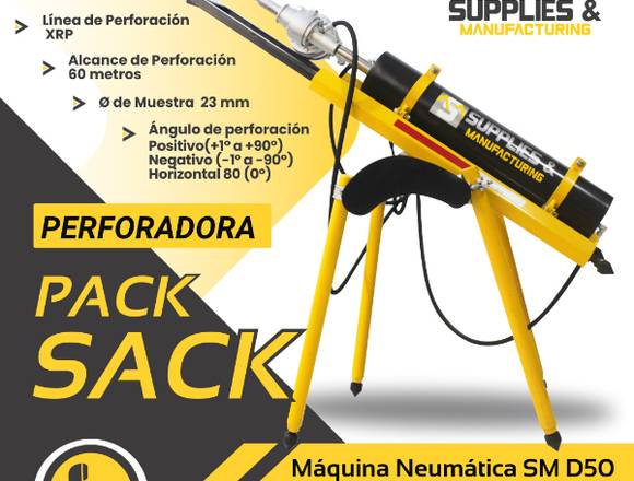 Máquina Packsack Neumática -Trabajos En Superficie