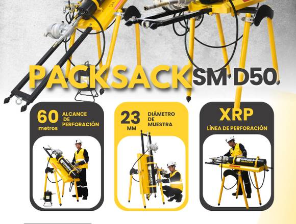 Packsack Equipo De Exploración Diamantina 60 mts