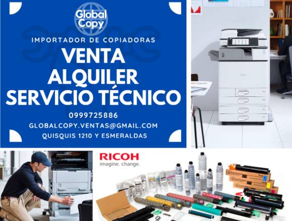 Servicio técnico de copiadoras RICOH 