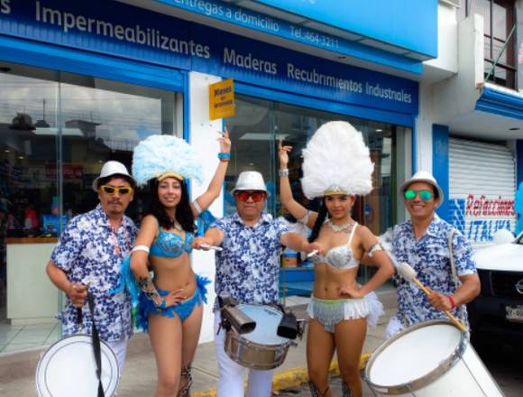 Batucada y Zanqueros / Desfiles, Ferias, Carnaval 