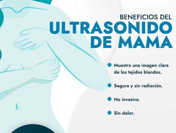 Beneficios del ultrasonido de mama