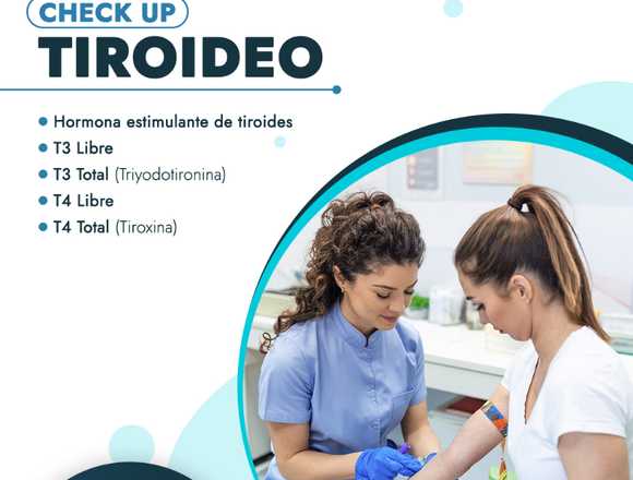 Necesitas un Check Up Tiroideo!