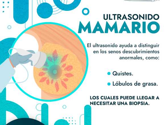 requieres un Ultrasonido Mamario?