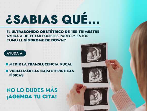 ¡Ultrasonido obstetrico del 1er trimestre!