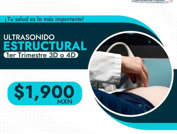 ULTRASONIDO ESTRUCTURAL 3D O 4D