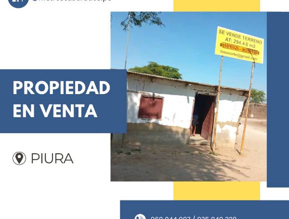 VENTA DE TERRENO CASAGRANDE, LA ARENA - PIURA