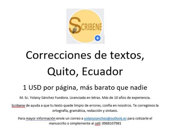 Correcciones de textos