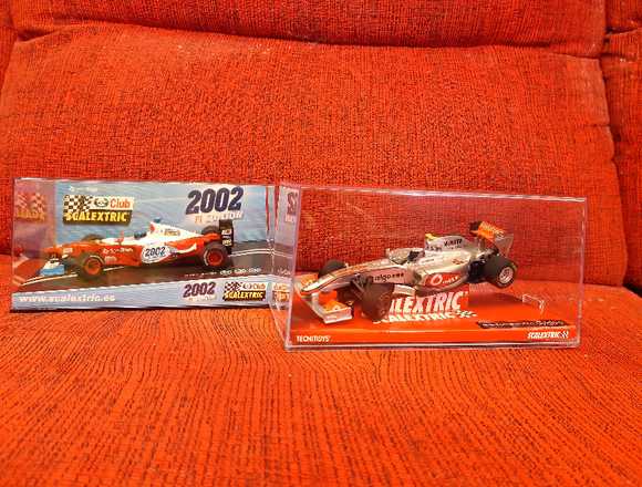 Lote 2 Formula 1 Scalextric nuevos