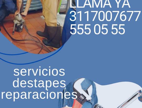 Destapes y reparaciones 